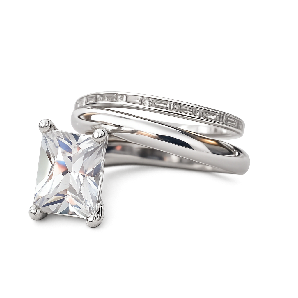 Anillo Dualidad Art Déco