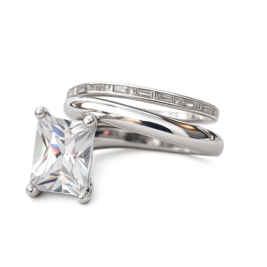 Anillo Dualidad Art Déco