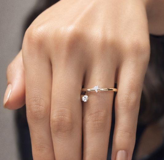 Anillo Simple Twist